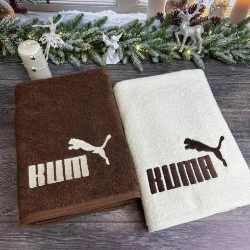 Полотенце "Kum или Kuma", размер 50*90 см, плотность 450 г/м2