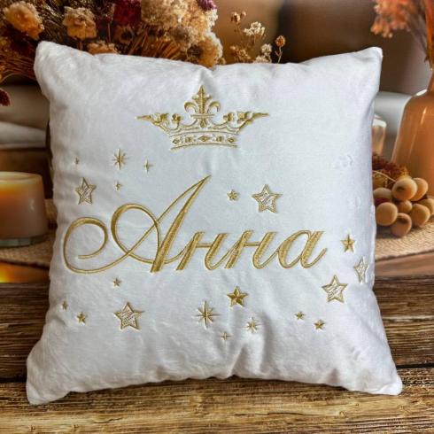 Подушка именная "Анна", размер 40*45 см
