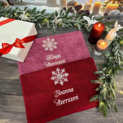 Полотенца "Kinga Szerszen и Ioanna Szerszen" размер 70*140 см, плотность 500 г/м2