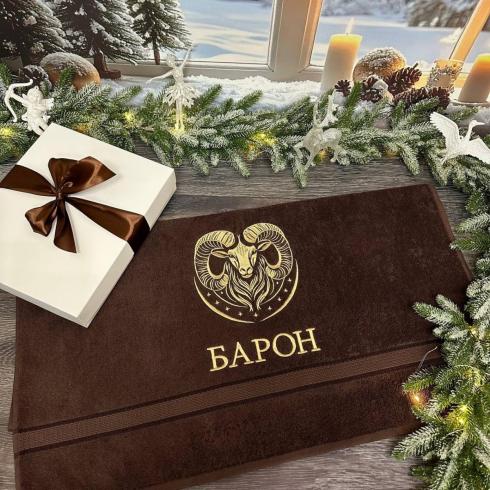 Полотенце "Барон", размер 50*90 см, плотность 500 г/м2