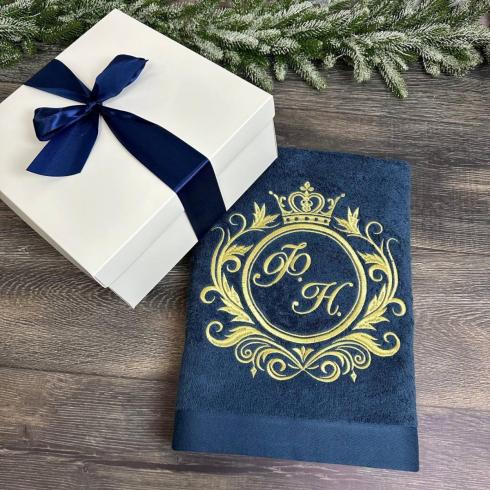 Полотенце "L. M.", размер 50*90 см, плотность 500 г/м2