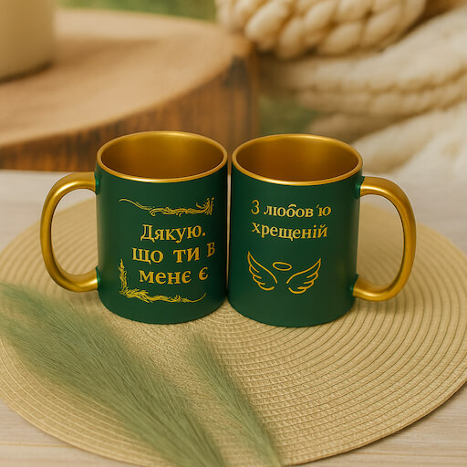 Чашки с надписью